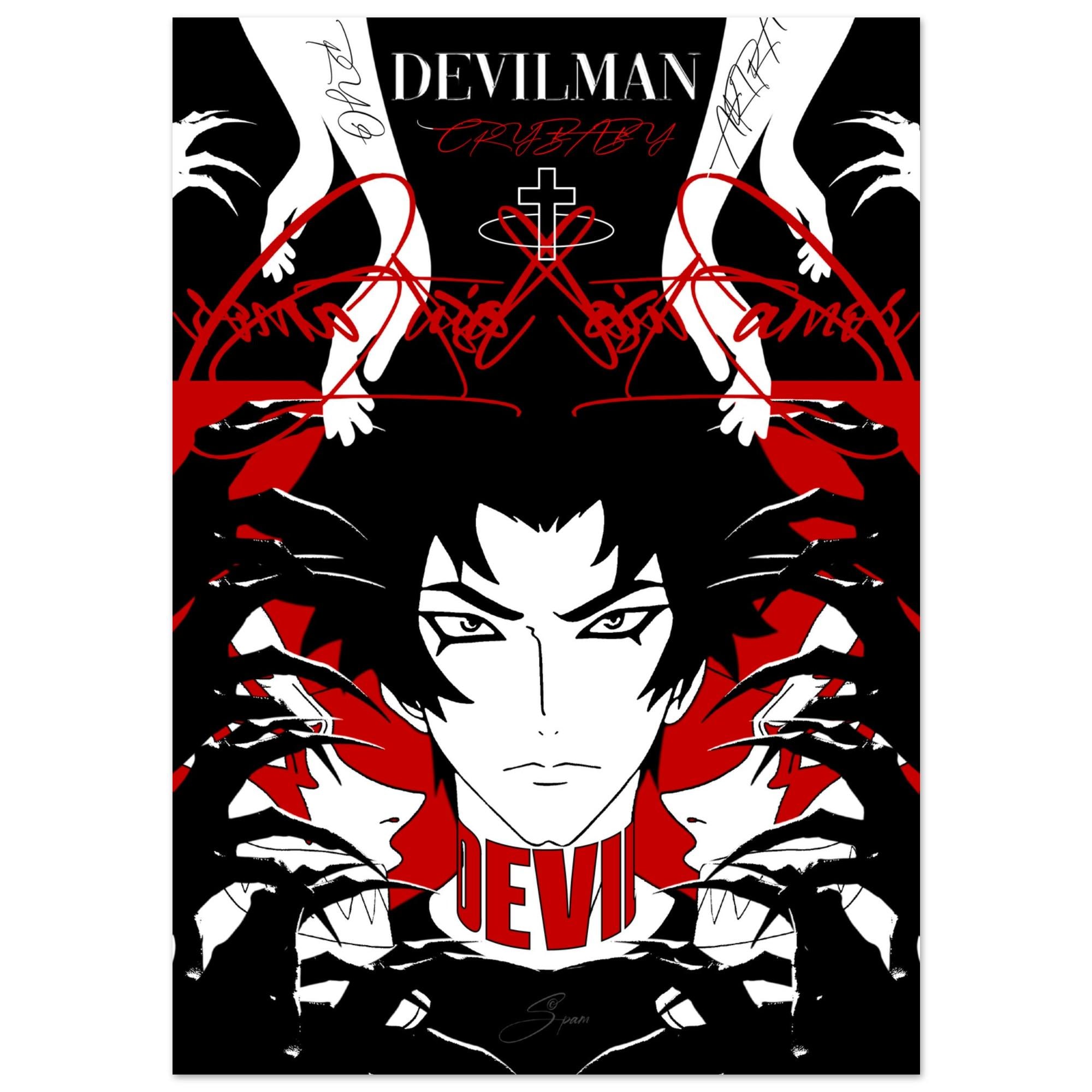 Devilman crybaby poster - Etsy 日本