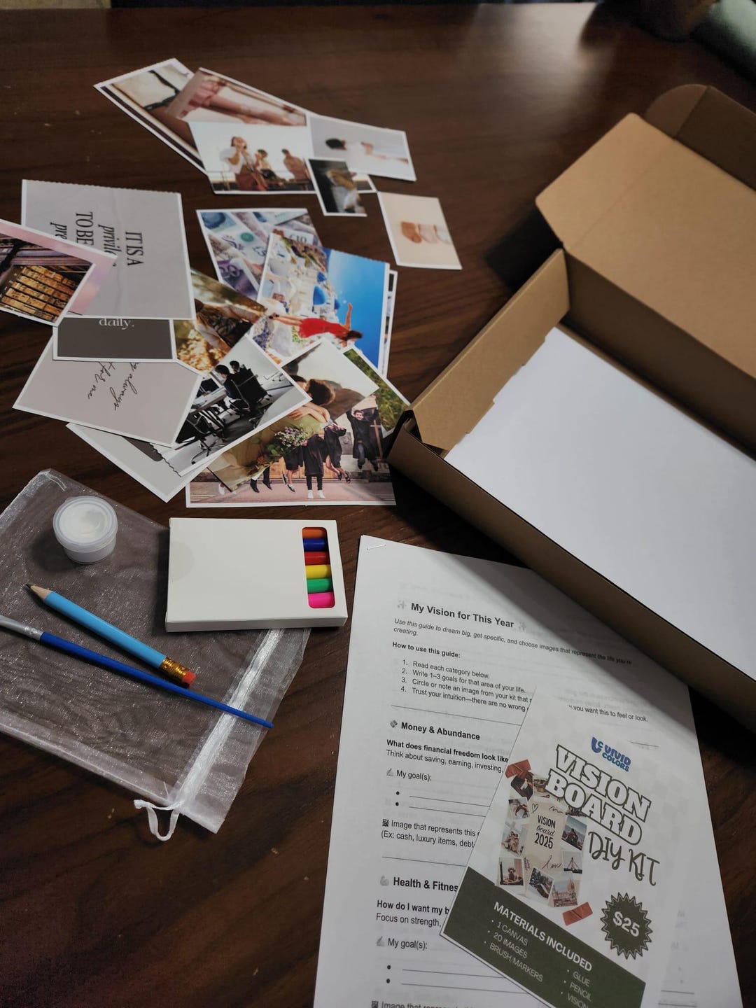 Vision Board Kit - Etsy