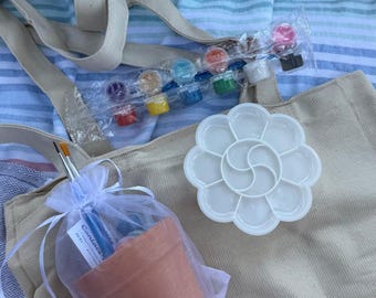 Paint a Tote Bag DIY Kit
