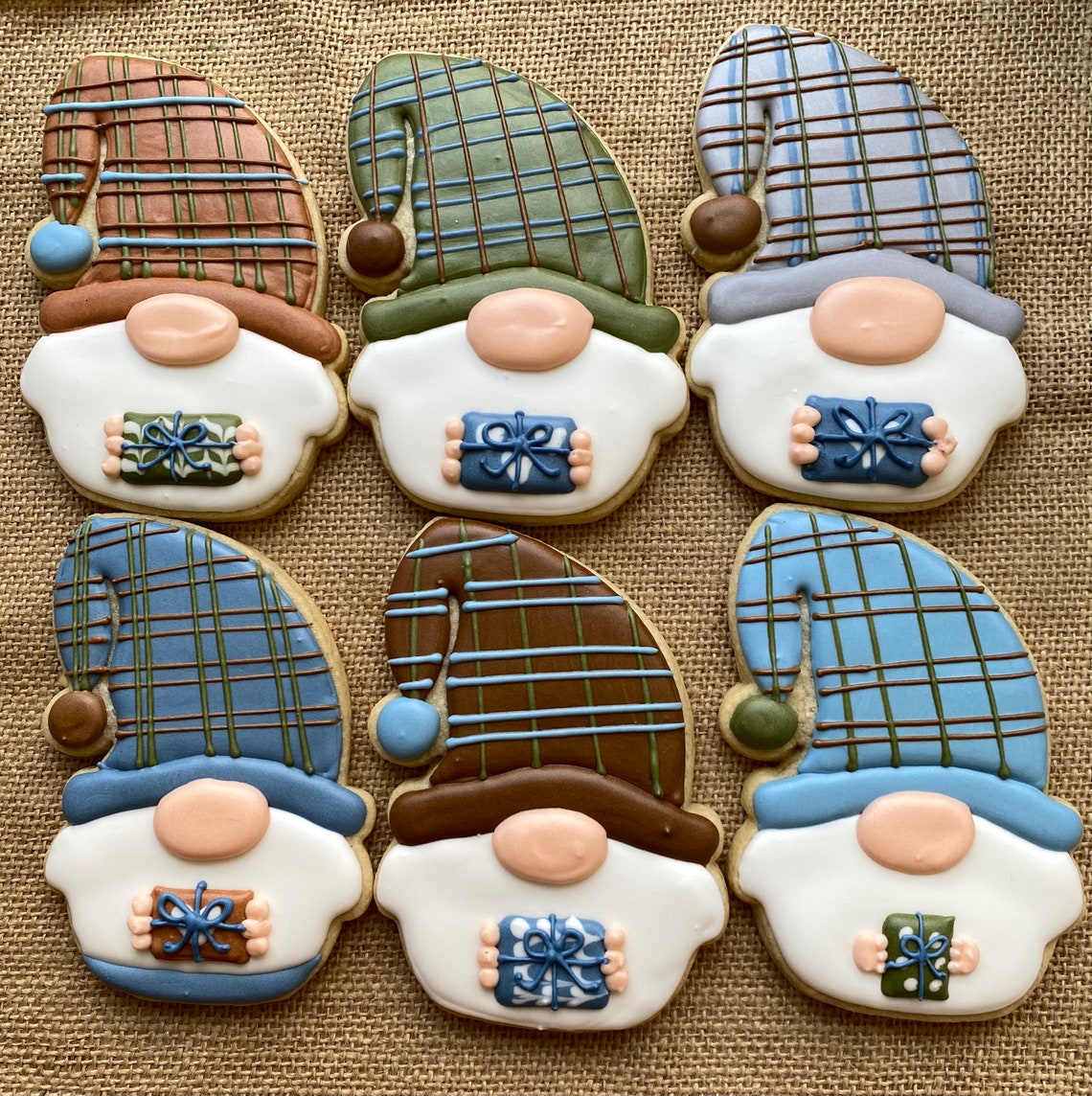 Gnome cookies 1 dozen specify colors Etsy België