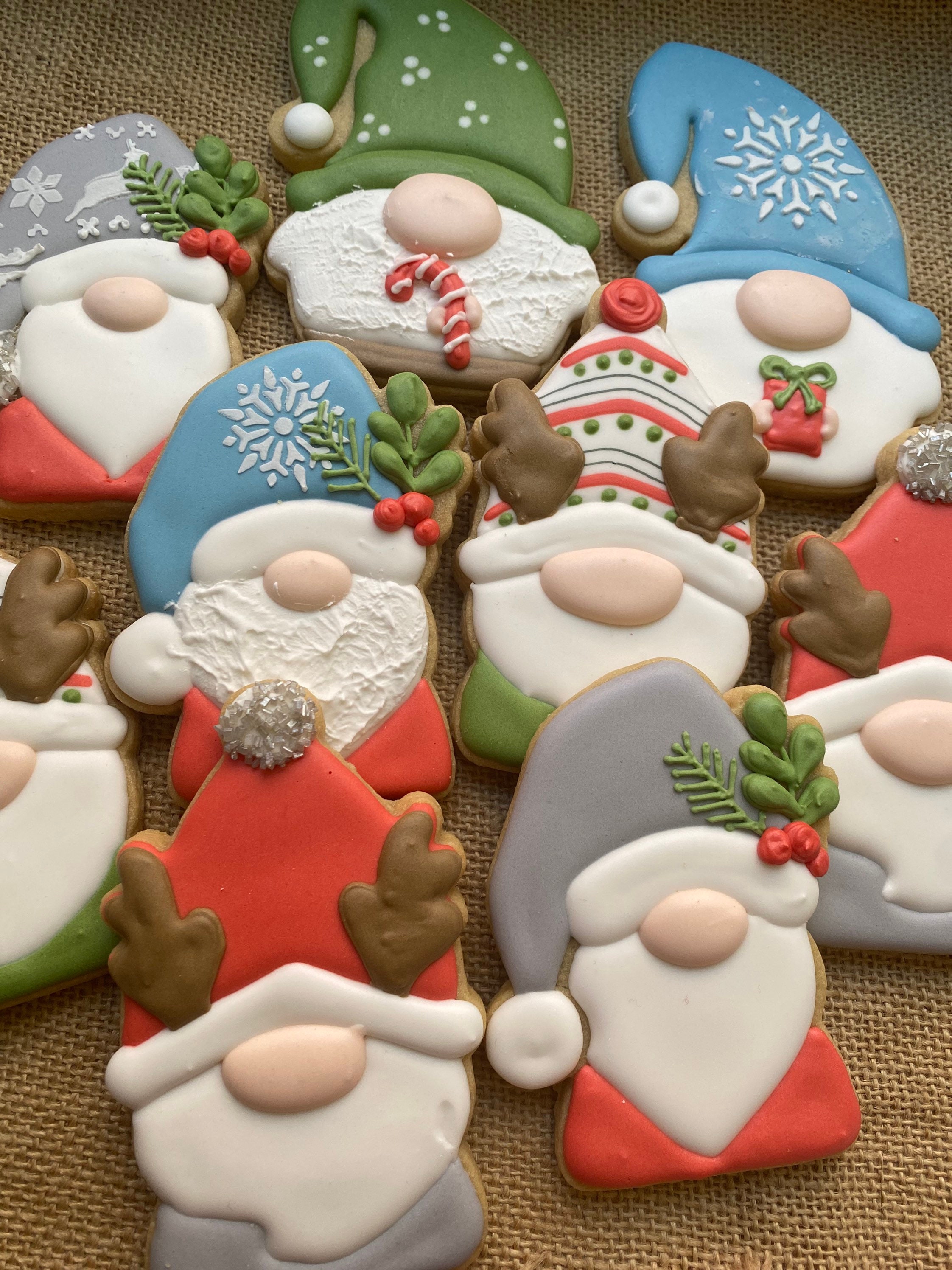 Gnome cookies 1 dozen specify colors Etsy België