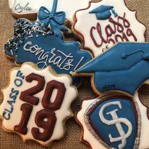 24 Galletas de Graduación - Set de regalo surtido de 2 docenas. Envío gratis.