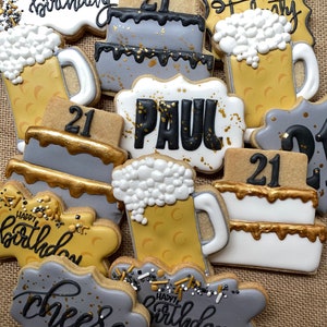 Birthday cookies 1 doz custom image 8
