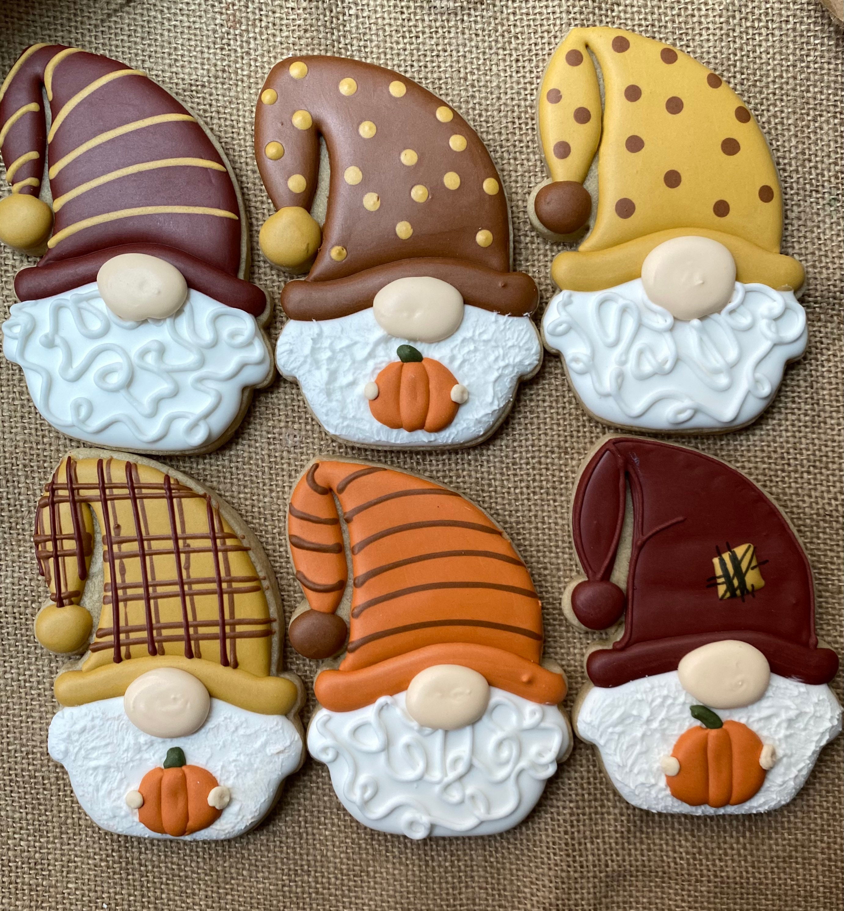 Gnome cookies 1 dozen specify colors Etsy