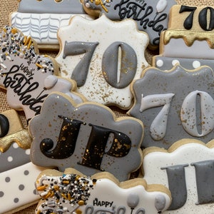 Birthday cookies 1 doz custom image 7