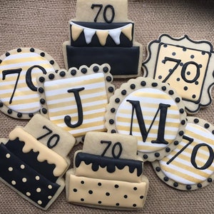 Birthday cookies 1 doz custom image 4