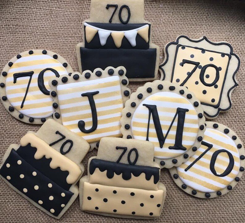 Birthday cookies 1 doz custom image 4