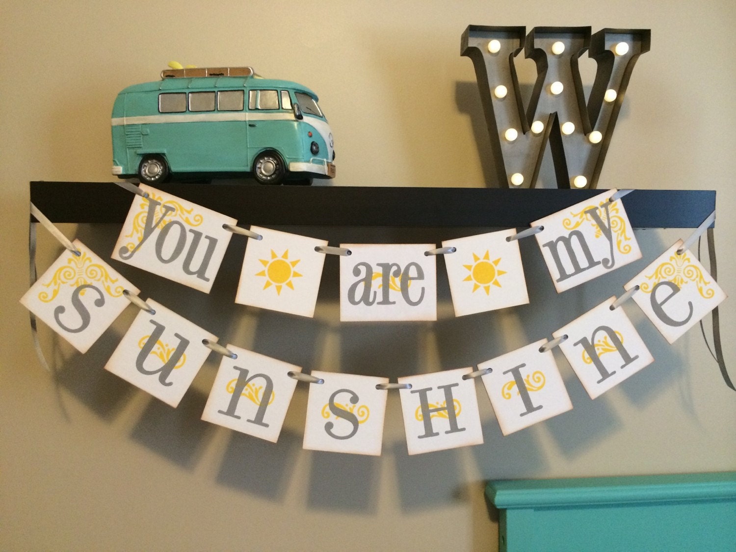 You Are My Sunshine Banner for Home Baby Shower or Gender Reveal Party Decor You Are My Sunshine Banner for Home Baby Shower or Gender Reveal Party Decor