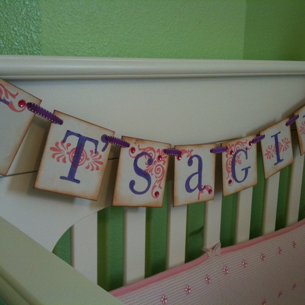IT's a GirL Garland Banner Sign