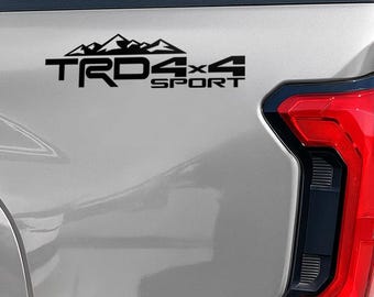 TRD 4X4 Sport Decals for TUNDRA 2024 2025 2026 Truck Bedside Vinyl Sticker Mountain