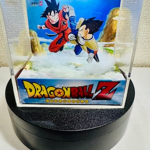 ドラゴンボール 両面手作りLEDジオラマキューブ 9cm [悟空 | ベジータ] - ドラゴンボールZ & スーパー