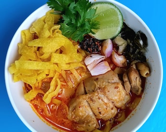 Thai food, Khao Soi, Popular Thai Cuisine