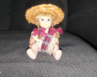 Vintage porcelain dolls from the 1960's 1970's 1980's