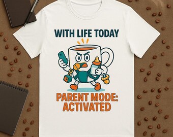 Camiseta "Táctica de Supervivencia del Café" - Camiseta divertida para padres