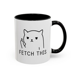 Tasse « Va chercher ce drôle de chat »