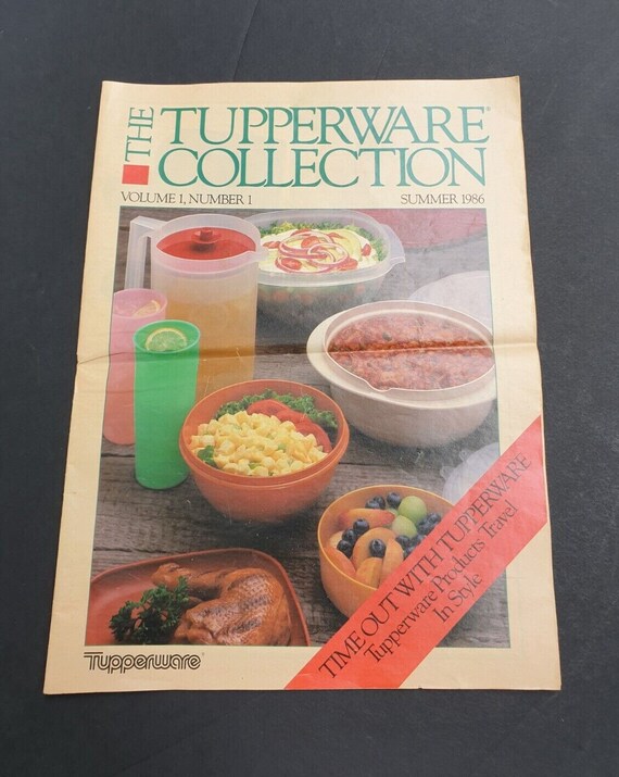 Vintage Tupperware Catalog Brochure - Etsy