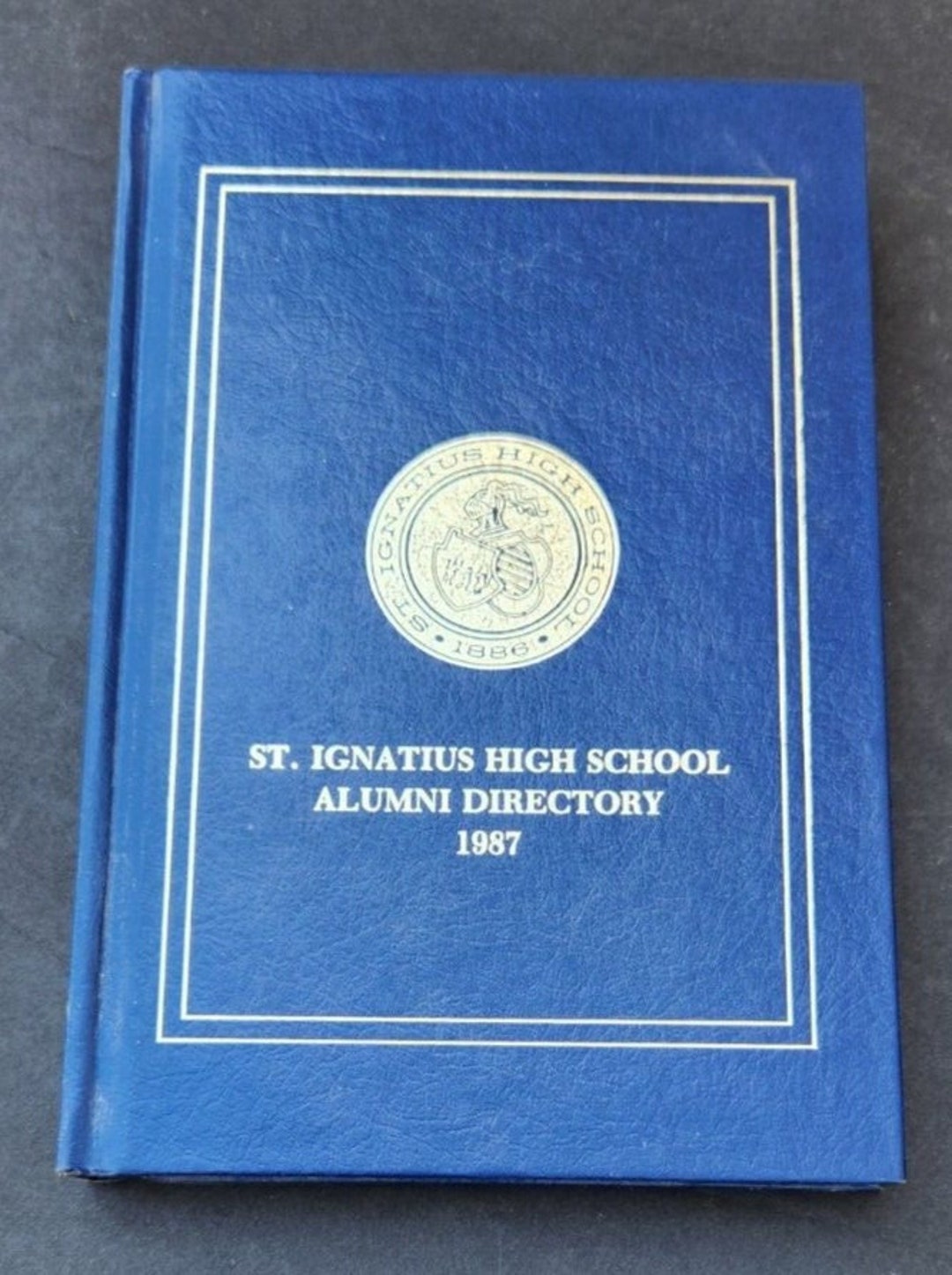 1987 Saint Ignatius High School Alumni Directory Hardcover Lakewood