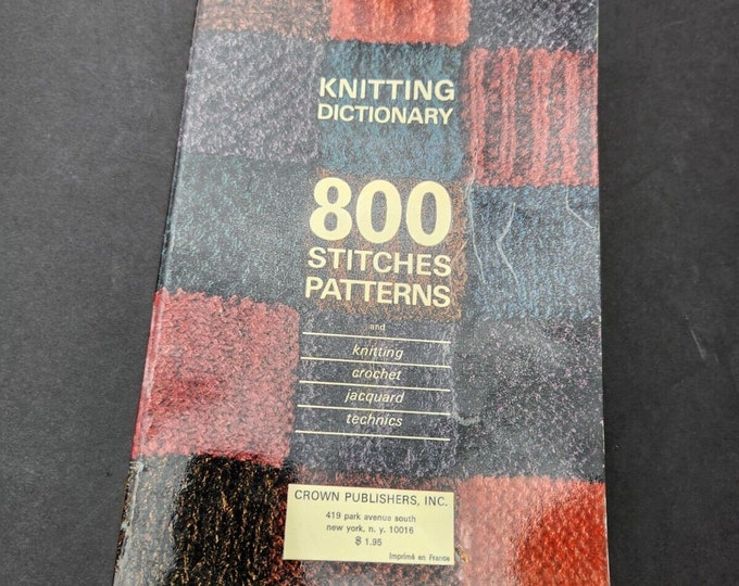 Mon Tricot Knitting Dictionary 800 Stitches Patterns Made In France Etsy Mon Tricot Knitting Dictionary 800 Stitches Patterns Made In France Etsy