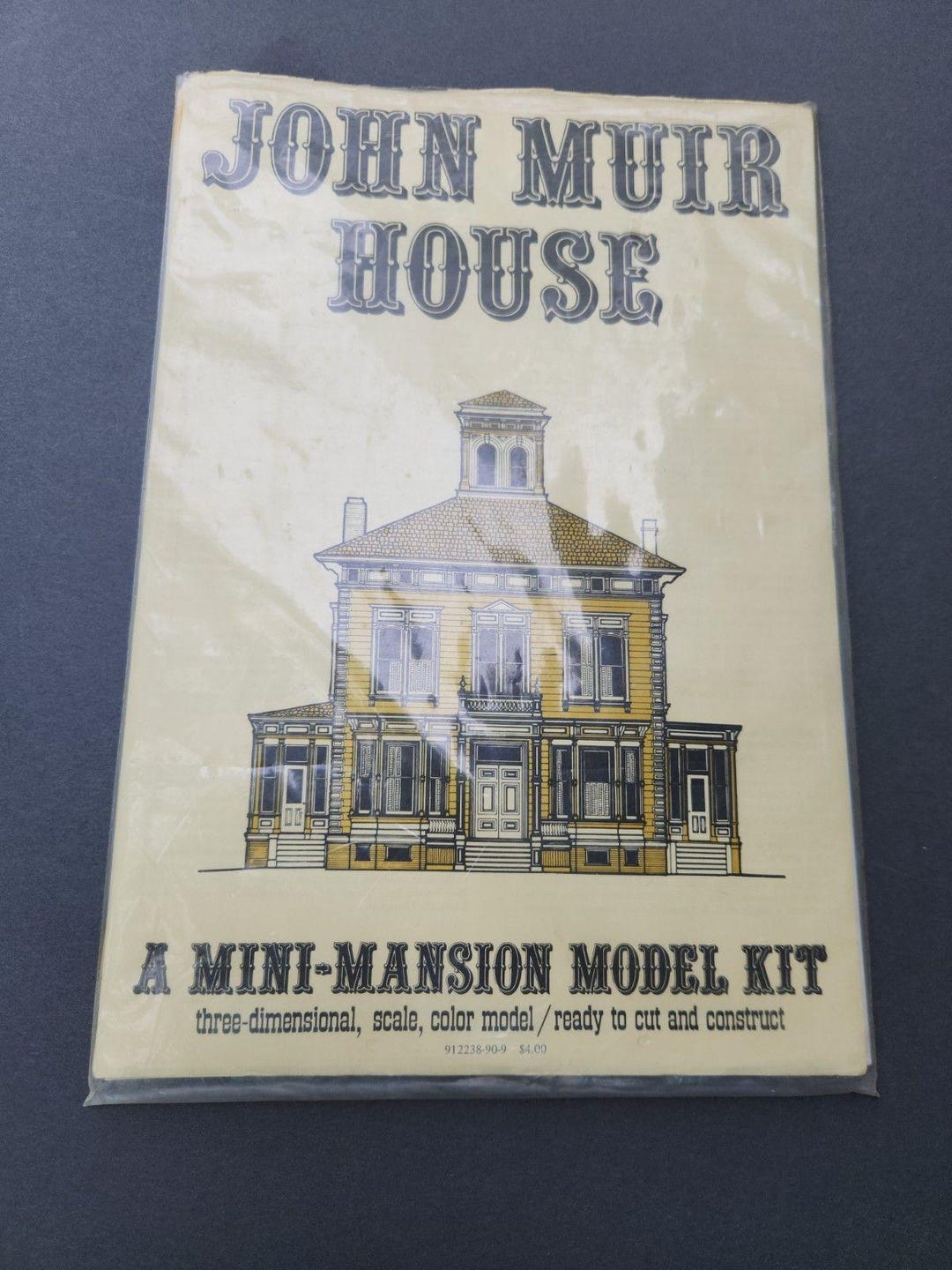 J Muir Model John Muir House Paper Model Kit 3D Scale Ready to Cut and Build - Etsy