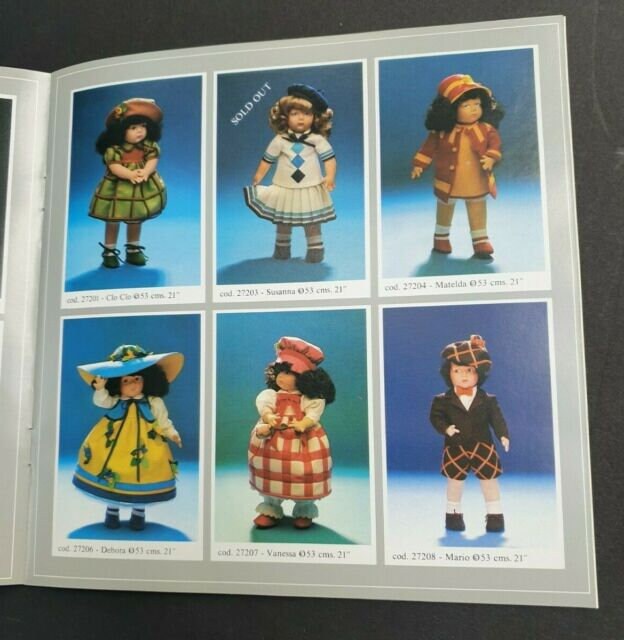 Lenci Doll Catalog Etsy