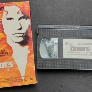 The Doors (VHS, 1991) Val Kilmer Meg Ryan Billy Idol