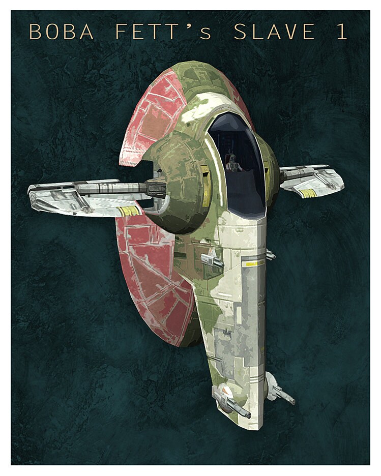 Boba Fett Ship Slave 1