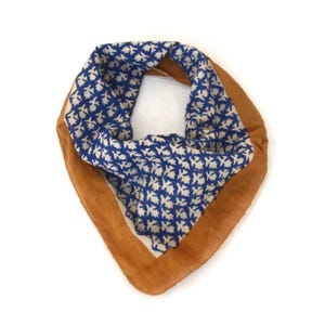 Sciarpa Tubolare Lilla in Seta Twill - Busy Pattern - E.Marinella