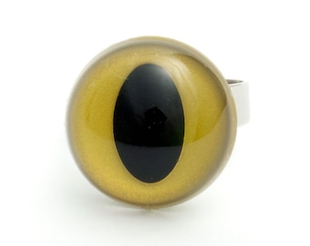 Gold Cat Eye Ring