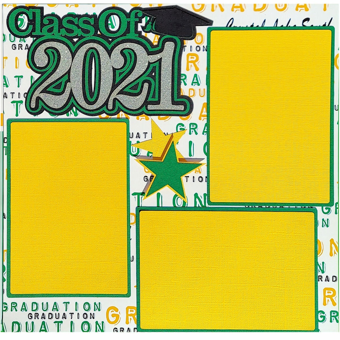 Crystal Lake South Class of 2021 Graduate Premade Embellished Etsy