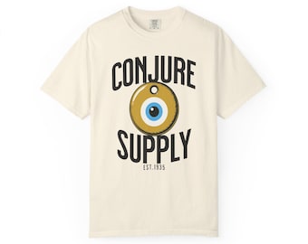 Yellow Evil Eye Talisman Shirt | Conjure Supply | Spiritual Protection Tee