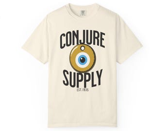 Yellow Evil Eye Talisman Shirt | Conjure Supply | Spiritual Protection Tee