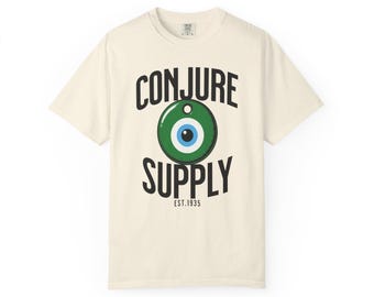 Green Evil Eye Talisman Shirt | Conjure Supply | Spiritual Protection Tee