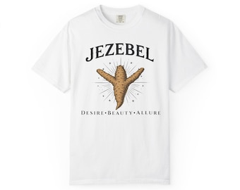 Jezebel white and black Shirt Conjure Supply Co.