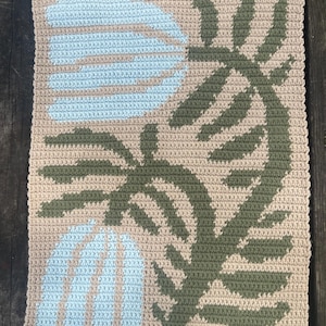 Flower Crochet Tapestry Pattern