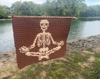 Chill To The Bone Crochet Tapestry Pattern
