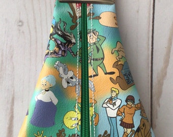 Cartoon Triangle Zipper Bags