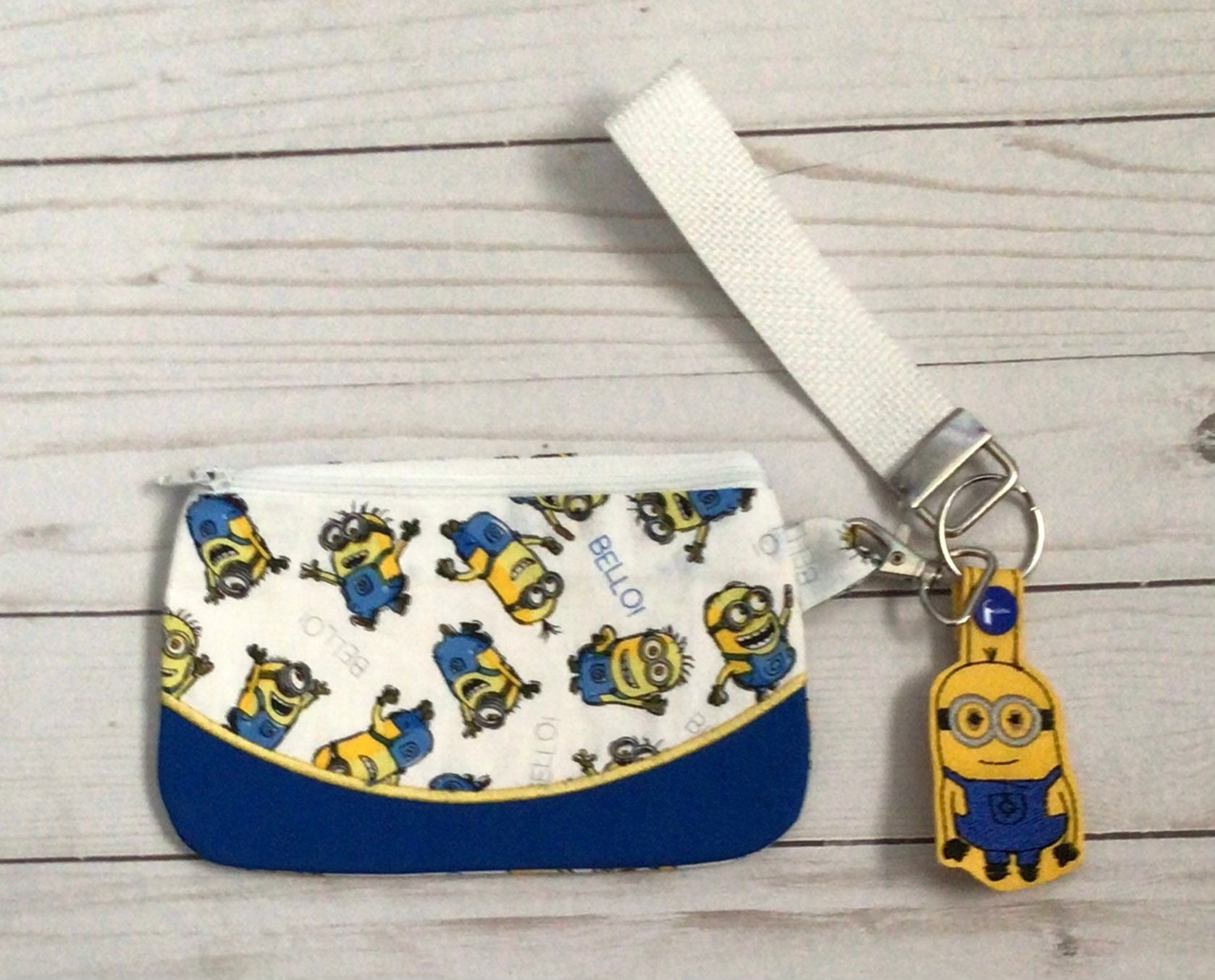 Kawaii Minion Mini crossbody bag/ coin purse minion Bob New