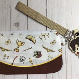 Boy Wizard Inspired Wristlet