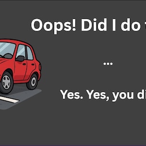 Grappige visitekaartjes voor slecht parkeren