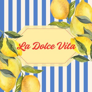 La Dolce Vita Sticker