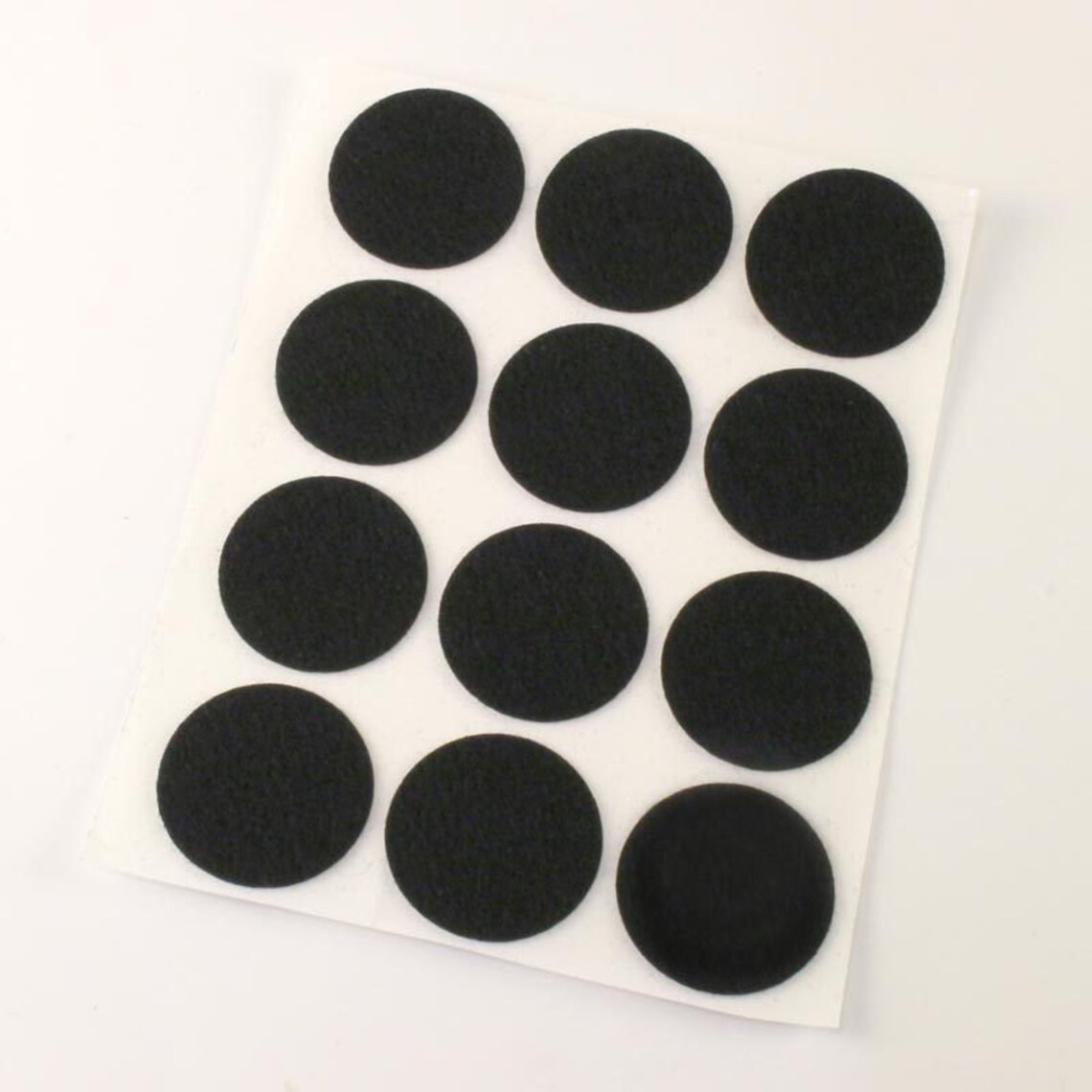 1.5 Adhesive Felt Circles Choose From 12 Colors Etsy