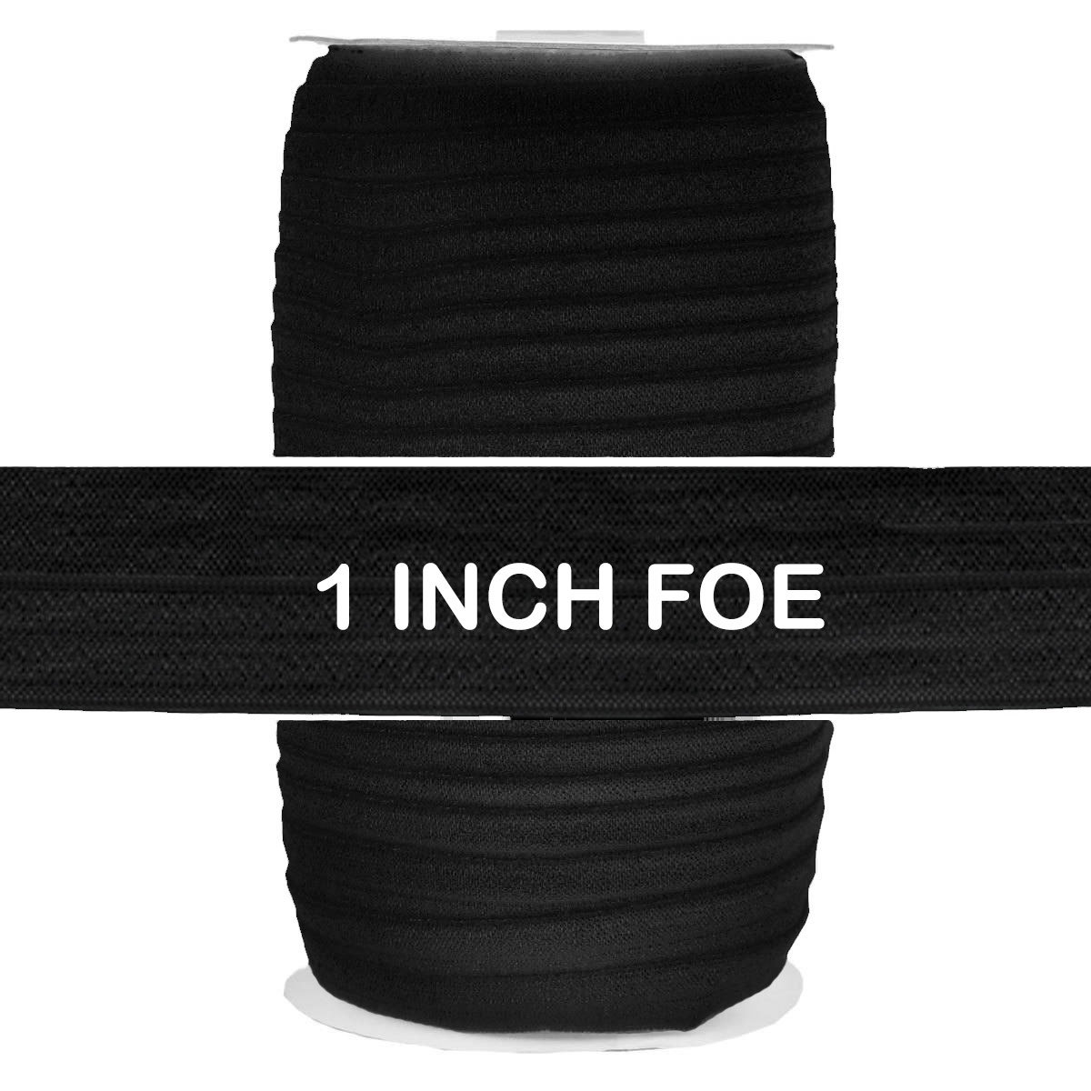 1 INCH Fold Over Elastic - Solid FOE 1