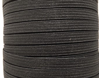 1/8" and 1/4" inch flat Elastic 130 yards - quarter inch or eighth inch - 3mm or 6mm Flat Elastic - Wholesale Elastic | Elastic By The Yard