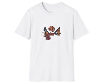A24 Movie Collage T-Shirt | indie film typography tee