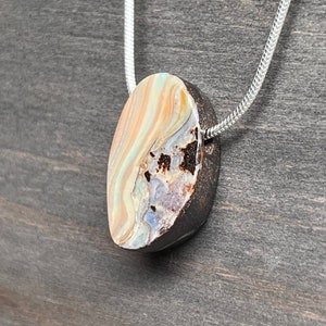 Australian Boulder Opal Pendant