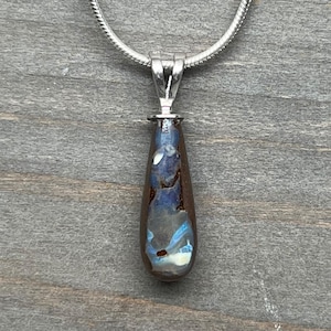 Australian Boulder Opal Pendant