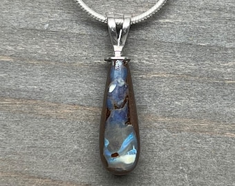 Australian Boulder Opal Pendant