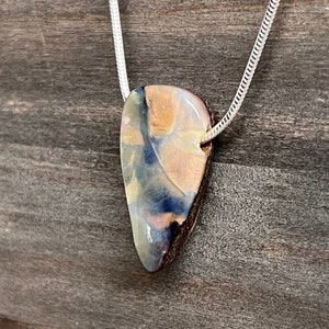 Australian Boulder Opal Pendant