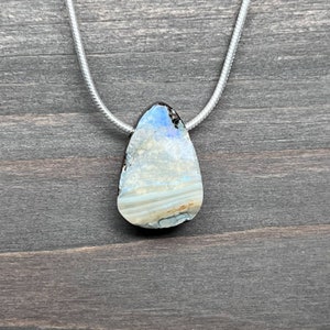 Australian Boulder Opal Pendant