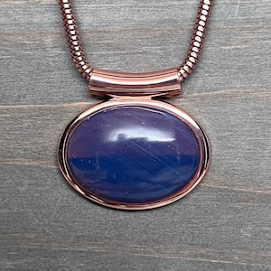 Blue Copper Legacy: Leland Blue Pendant